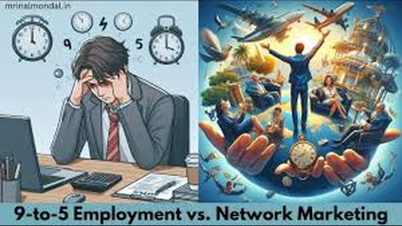The Benefits Of A Network Marketing Business Over A 9 To 5 Job