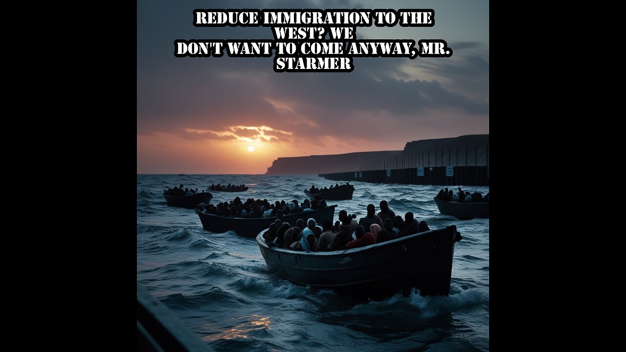 Reduce Immigration to the West? We Don't Want to Come Anyway, Mr. Starmer
