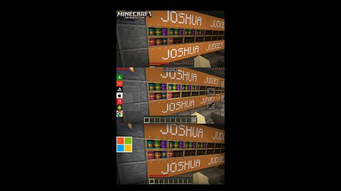 Joshua 16 - the KJV Bible in Minecraft #kjv #joshua #bible #Minecraft