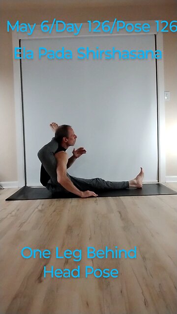 Eka Pada Shirshasana / One Leg Behind Head Pose