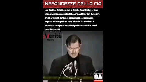 JOHN STOCKWELL - EX UFFICIALE DELLA CIA