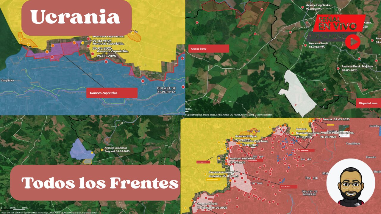 [DIRECTO] Guerra de Ucrania | Avances en todos los frentes !
