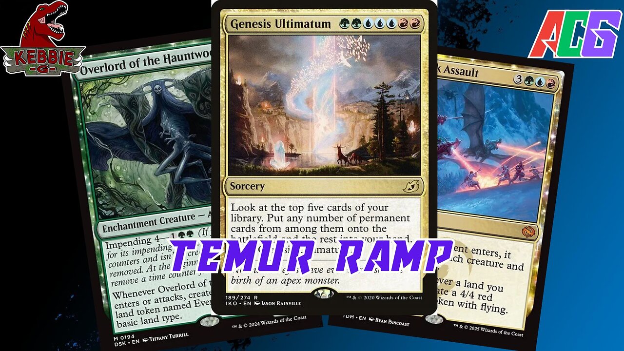 Temur Ramp | Magic the Gathering Arena | Spider-man | Pioneer Gameplay