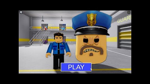 Escaping from a BARRY'S HEAD PRISON RUN! And BECAME a BARRY COP