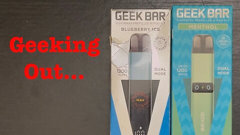 Geek Bar Vision Eco & Vision Max: Unboxing & Review
