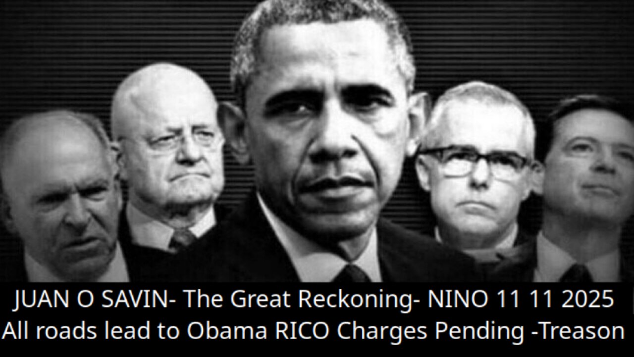 JUAN O SAVIN- The Great Reckoning- NINO 11 11 2025