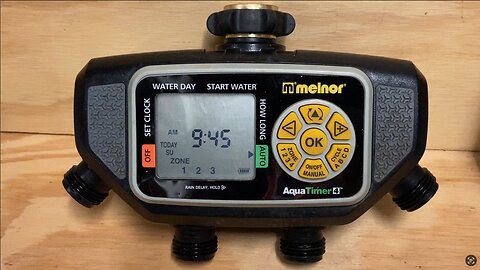 'An now for something completely different' (hose bib water timer - how to change the water days)