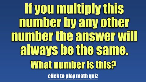 Math Quiz