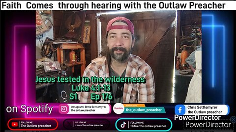 Jesus tested in the wilderness Luke 4:1-13 S1 Ep 176