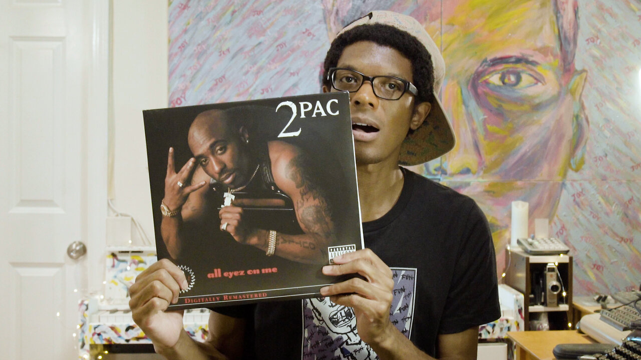 2Pac - All Eyez On Me - Album (Vinyl Record) UNBOXING WHAT'S INSIDE??