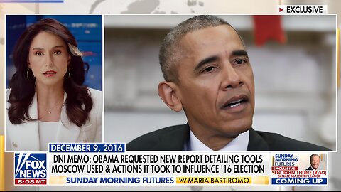 Tulsi Gabbard sounds alarm on Obama-era cabal's 'treasonous conspiracy' against Trump