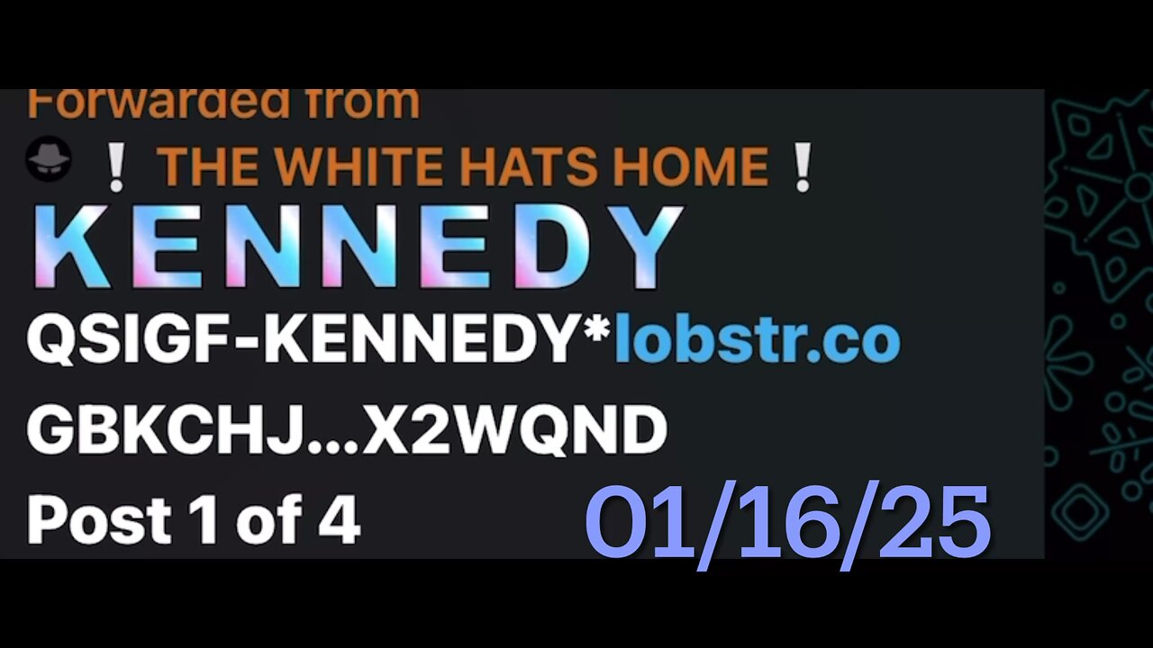 Kennedy White Hat Home