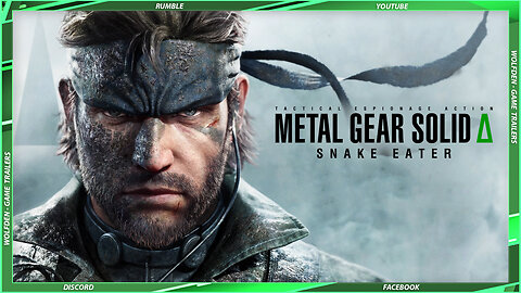 ⚡Metal Gear Solid Delta: Snake Eater | Official Opening Movie Delta Version | 2025