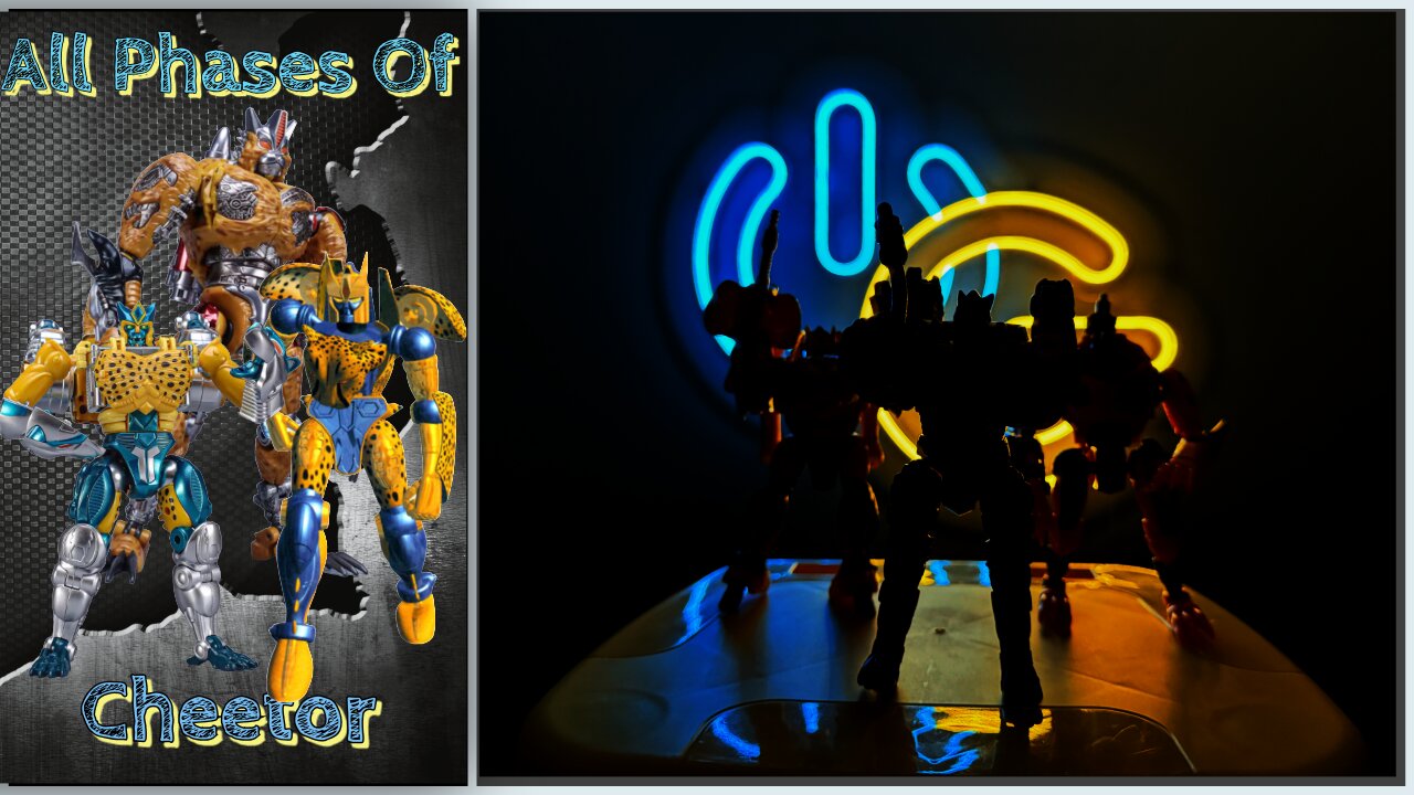 CHEETOR Through the Eras! | Hasbro Beast Wars Transformers Figure Breakdown