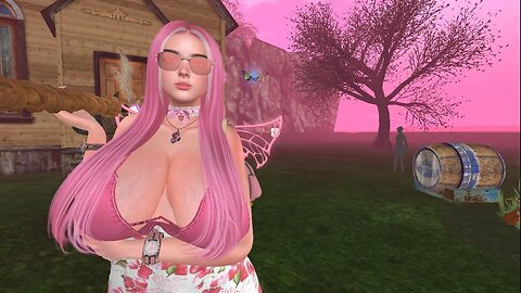 Second Life free lindens by hunting butterflies with Celestial Butterfly LIVE!