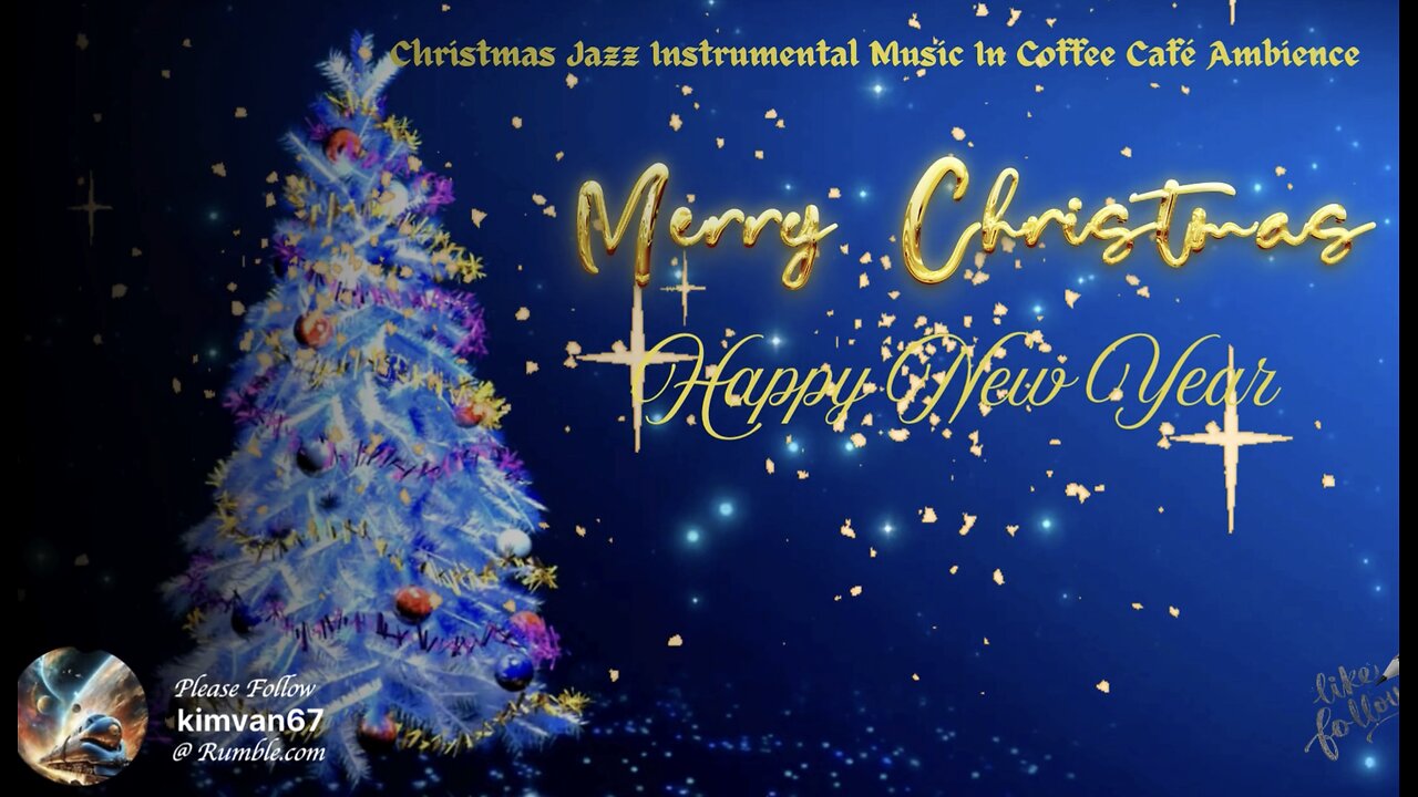Christmas Jazz Instrumental Music In Coffee Café