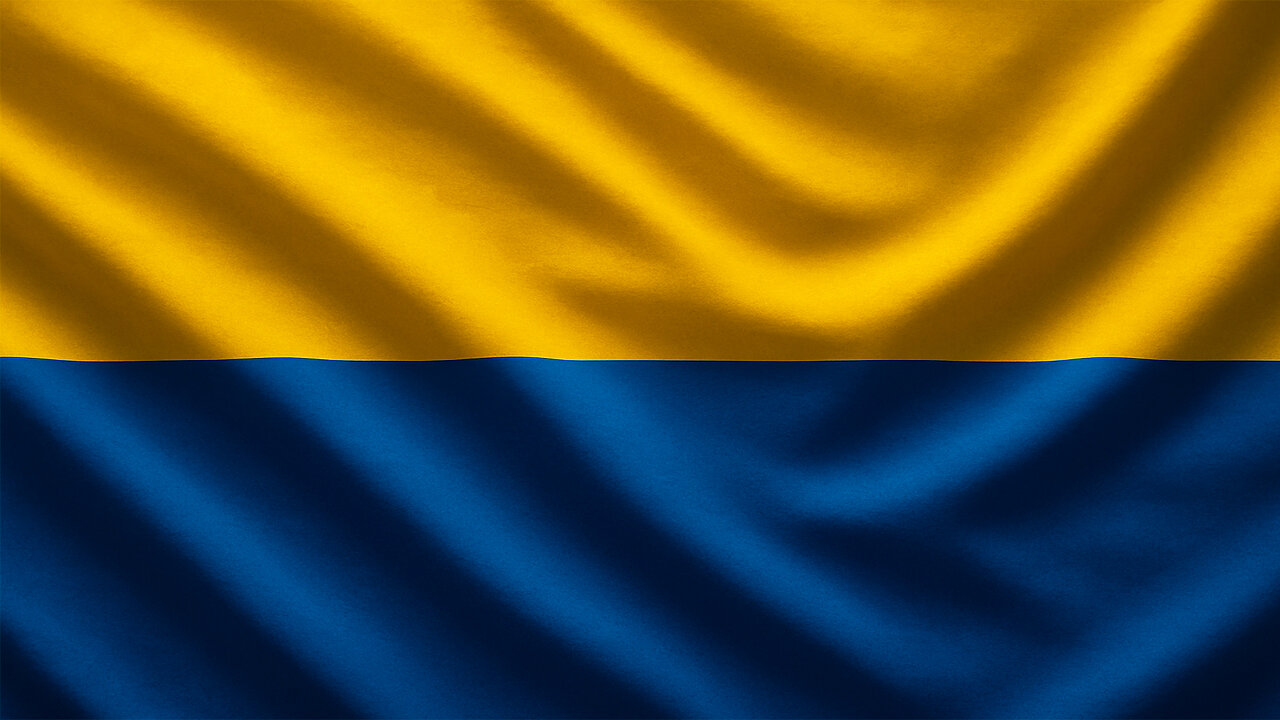 Unfurl this flag and the war in Ukraine WILL END, music video.