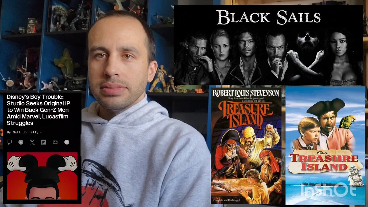 @Disney 's Treasure Island remake | Black Sails was a prequel series.