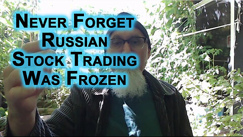 Never Forget United States Froze Russian Stocks From Being Traded on Stock Exchanges: Robinhood