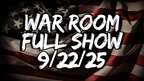 WAR ROOM WITH HARRISON SMITH - 9/22/2025: Trump, RFK Jr. Announce The Cause Of Autism In Most Important Medical Announcement In Modern US History!