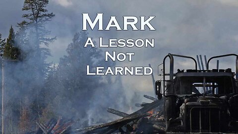 A Lesson not Learned