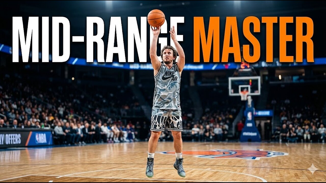 NBA MID RANGE DEVIN BOOKER STYLE SCORING BASKETBALL WORKOUT