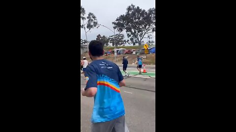 Scenes from the San Diego Rock ‘n’ Roll Half Marathon.