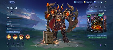 Mobile Legends - Tigreal Top Tank Hero with Powerful Crowd Control to Protect the Team