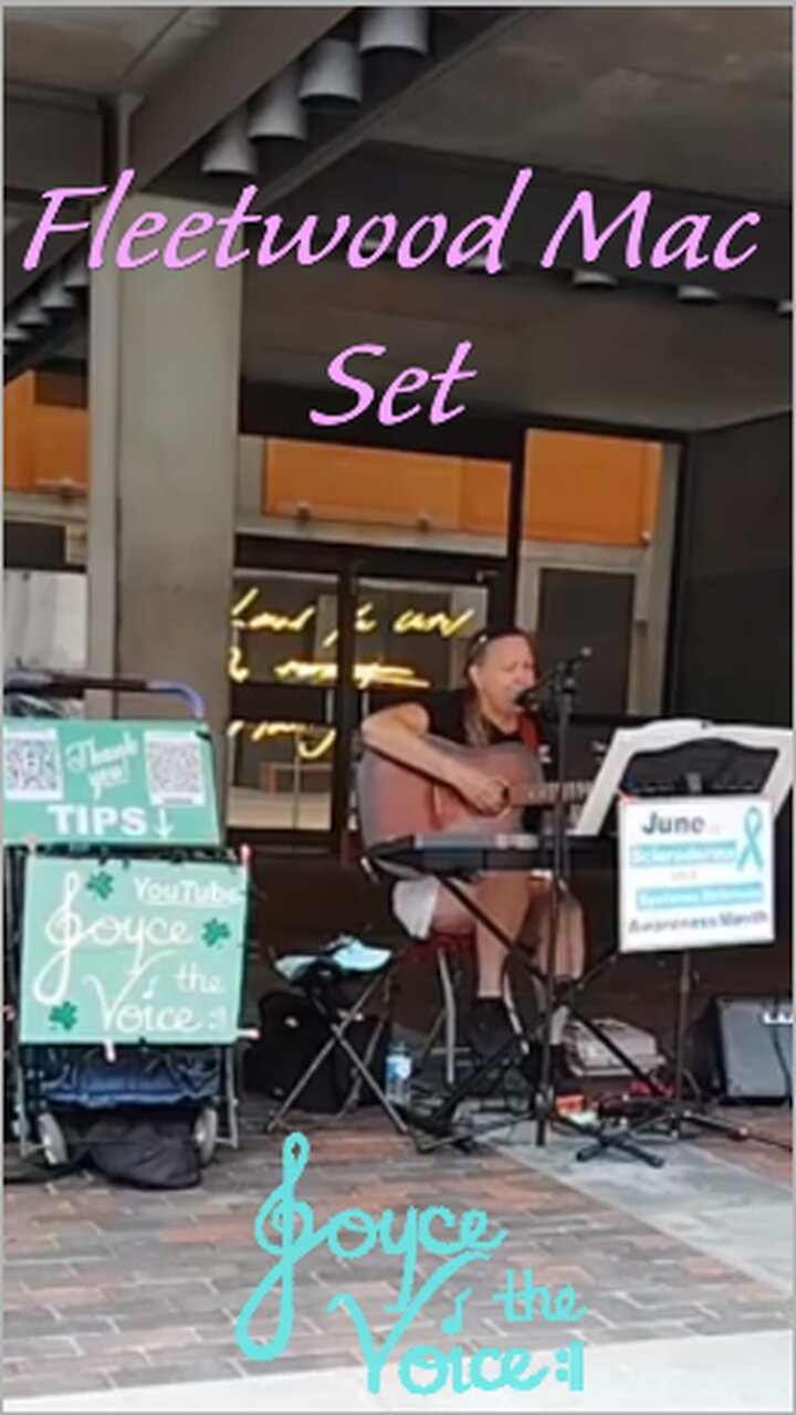 JTV busking a Fleetwood Mac set 6/6/25