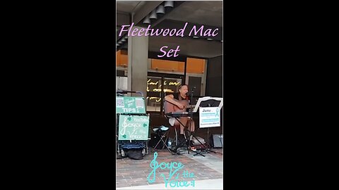 JTV busking a Fleetwood Mac set 6/6/25