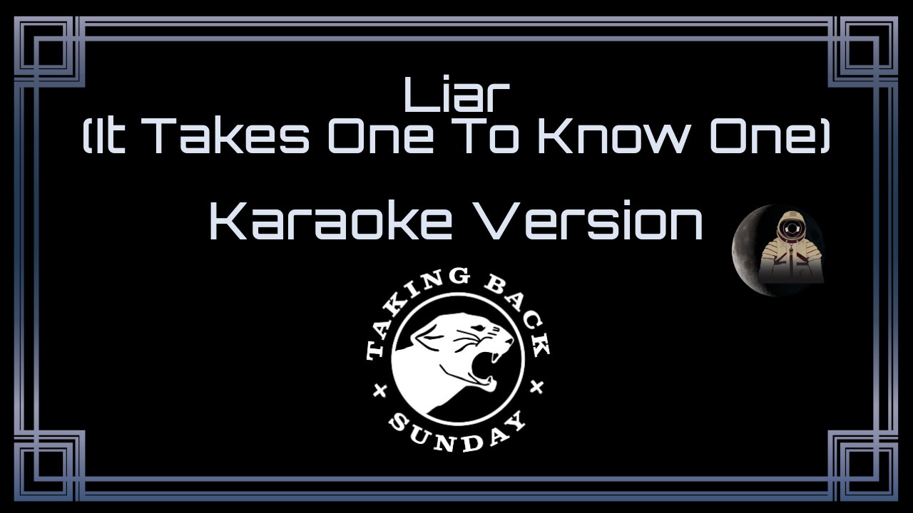 Taking Back Sunday - Liar (It Takes One To Know One) (CC)