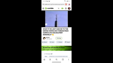 What If We Said NO To The United States Inc Foreign Pedo Corps & It's USA Military Generals