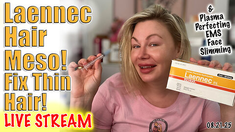 Live Laennec Hair Meso, Fix Thinning Hair! AceCosm.com and code Jessica10 Saves