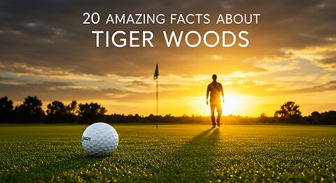20 Amazing Facts About Tiger Woods You Probably Didn’t Know