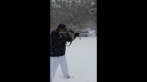 THROW YOUR GUN AWAY IF IT CANT SHOOT IN THE SNOW!