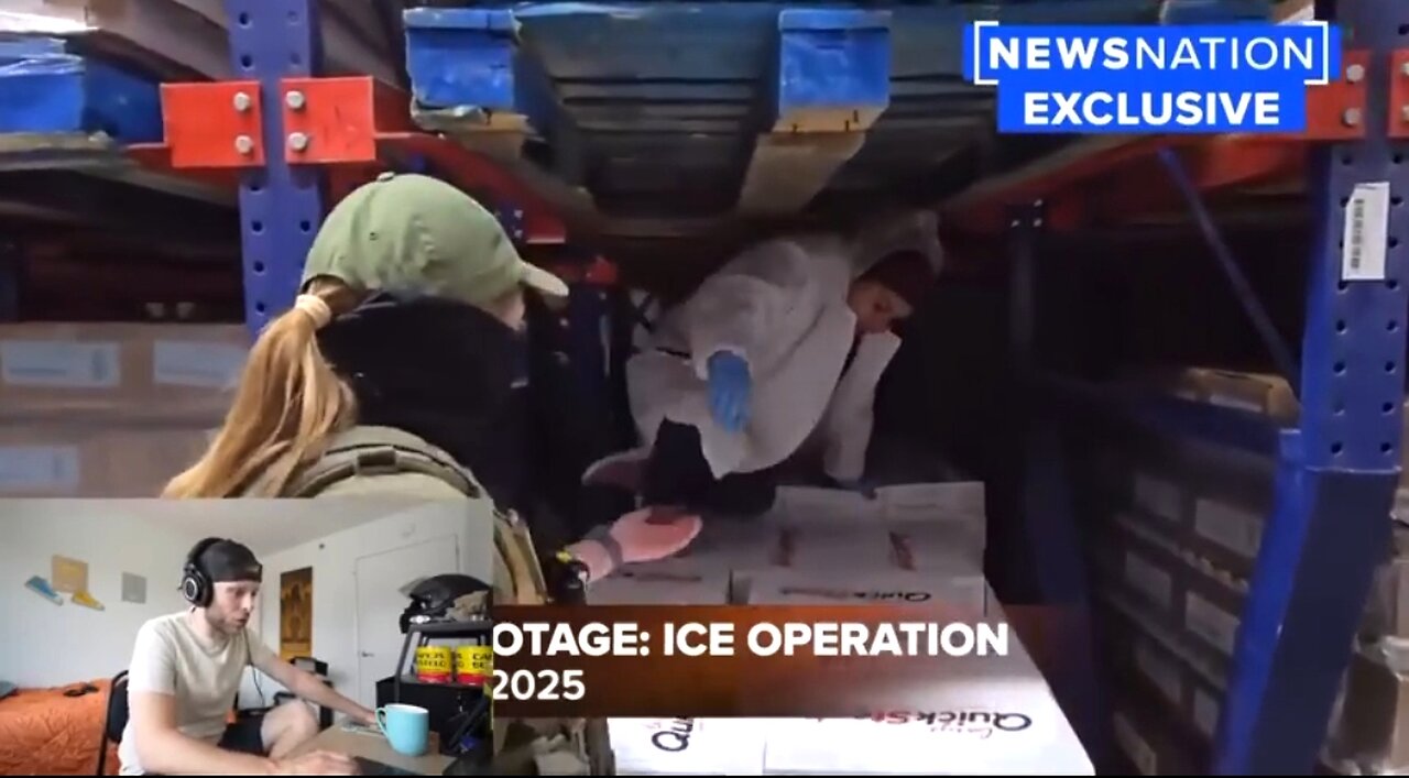 ICE RAIDS FOOD PROCESSOR... ILLEGALS FOUND 'WALL TO WALL' 👊