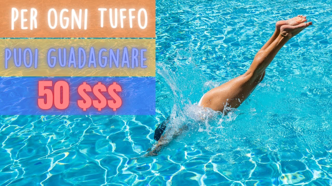 Il lavoro estivo da sogno: quasi 100mila euro per fare il bagno in piscina 🏊‍♀️🏊‍♀️