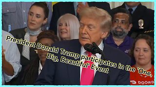 President Donald Trump participates in the 'One, Big, Beautiful' Event - June 26, 2025