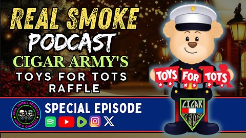 Cigar Army's Toys for Tots Raffle Drawing LIVE