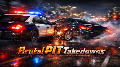 🚨 Brutal PIT Takedowns: When Police Hit Harder Than Ever!