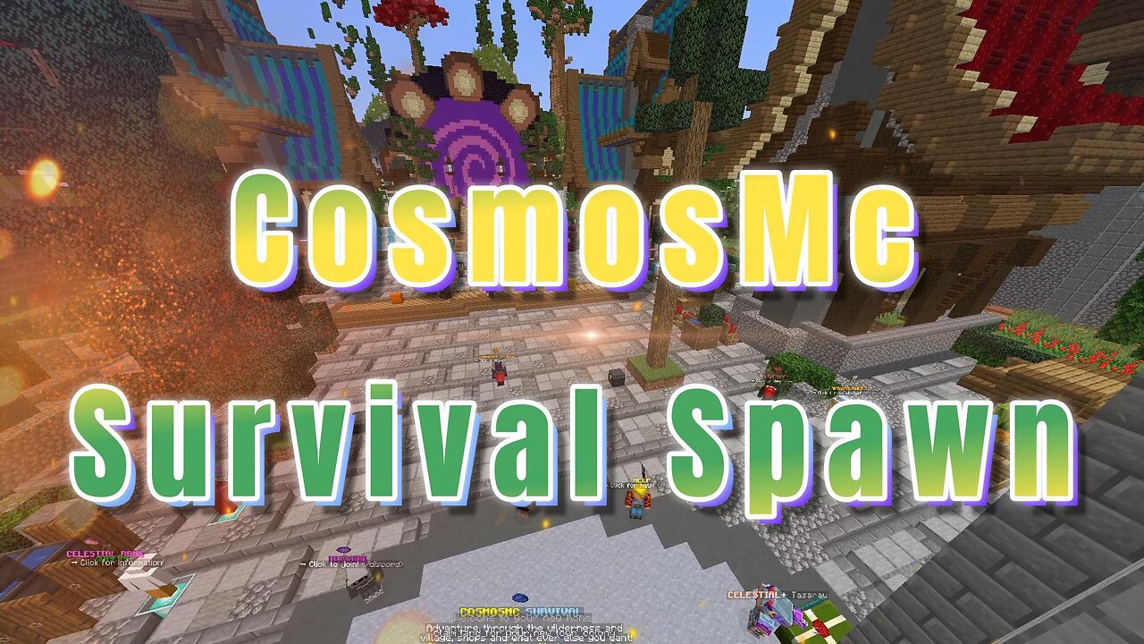 Minecraft MP - CosmosMc Survival Spawn