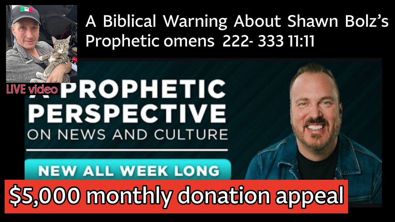 🚨 Exposing Shawn Bolz — “Prophetic Reset,” $5,000-a-Month Partnership Scheme
