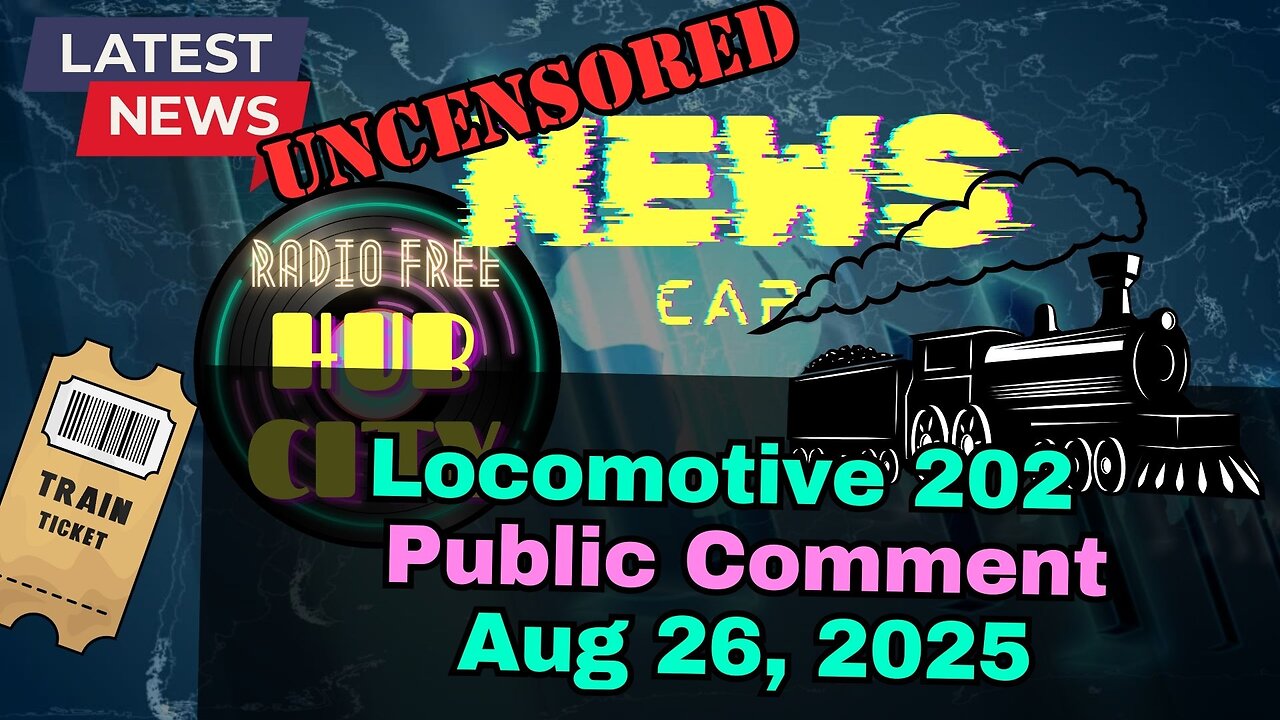 Public Comment in Support of Keeping Locomotive 202 in Hagerstown - Aug 26, 2025