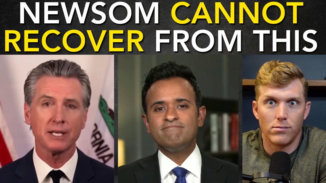 Vivek Just DESTROYED Gavin Newsom's Political Career in ONE STATEMENT