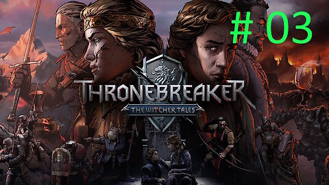 Let's Play Thronebreaker The Witcher Tales BLIND # 03 🪦Monastic Cemetery🪦
