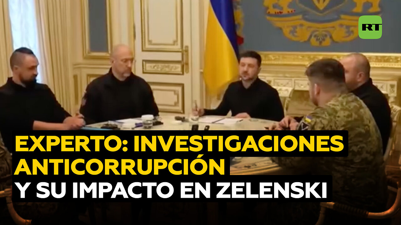 Experto: Washington usa investigaciones anticorrupción para debilitar a Zelenski