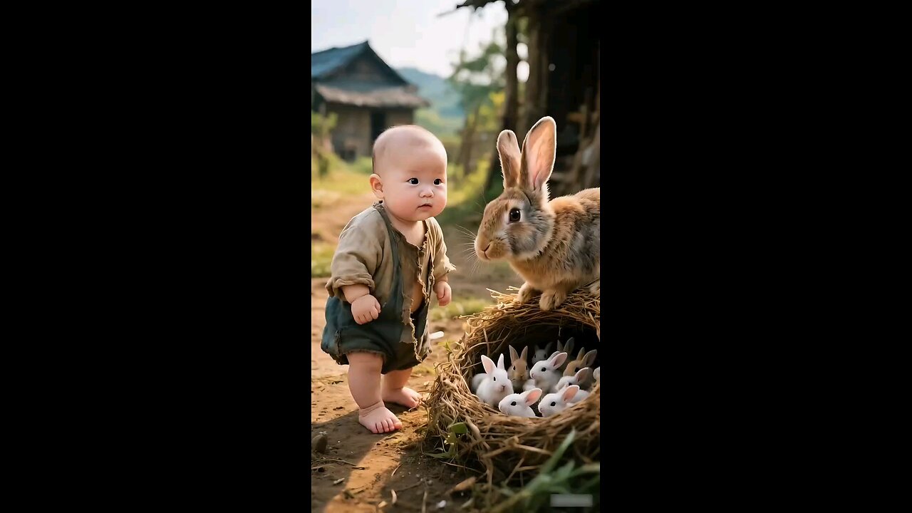 Beautiful Kids Playing