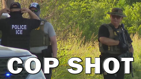 Cop Shot Bad During Alleged Coordinated Attack Outside ICE Facility - LEO Round Table S10E136