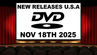 NEW DVD Releases [NOVEMBER 18TH 2025 | U.S.A]