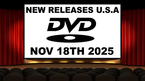NEW DVD Releases [NOVEMBER 18TH 2025 | U.S.A]